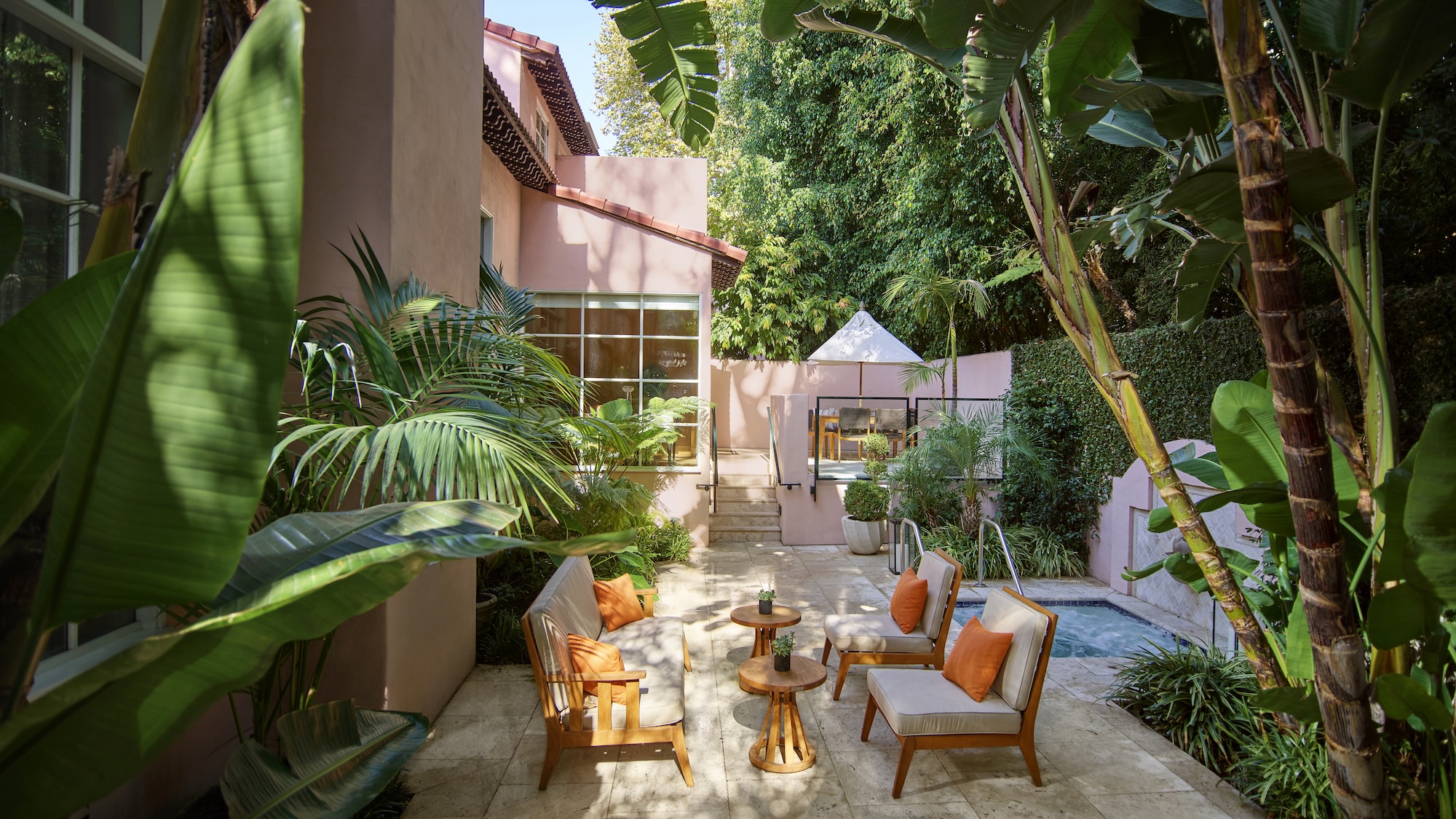 The Presidential Suite at Hotel Bel-Air.