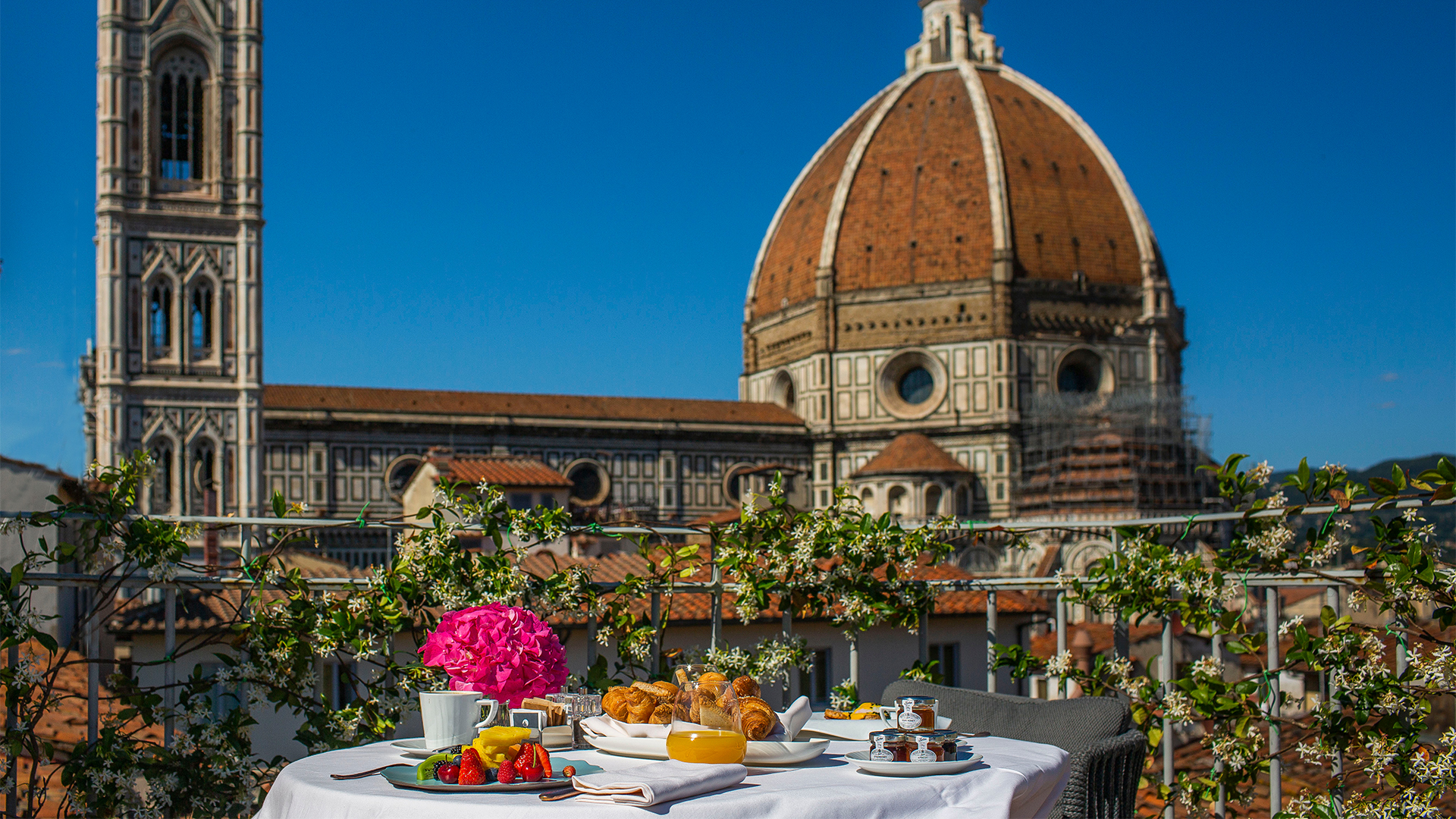 Breakfast with a view